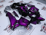 Honda CBR600RR Fairings (2003-2004) Purple, Black Custom at KingsMotorcycleFairings.com