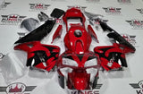 Honda CBR 600RR Fairings (2003-2004) Red, Black Tribal at KingsMotorcycleFairings.com