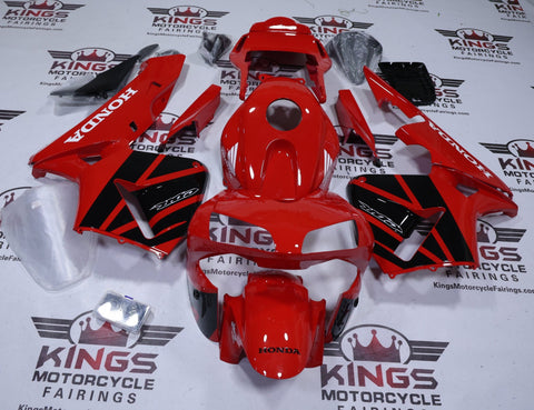 Honda CBR600RR Fairings (2003-2004) Red, Black, White Original from KingsMotorcycleFairings.com