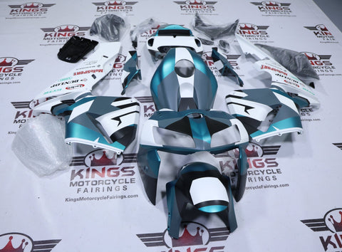 Honda CBR600RR Fairings (2005-2006) Matte Green Camouflage at KingsMotorcycleFairings.com