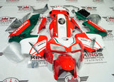 Honda CBR600RR Fairings (2005-2006) Red, White, Green at KingsMotorcycleFairings.com