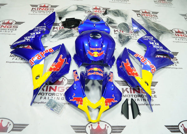 Honda CBR600RR Fairings (2007-2008) Blue RedBull at KingsMotorcycleFairings.com