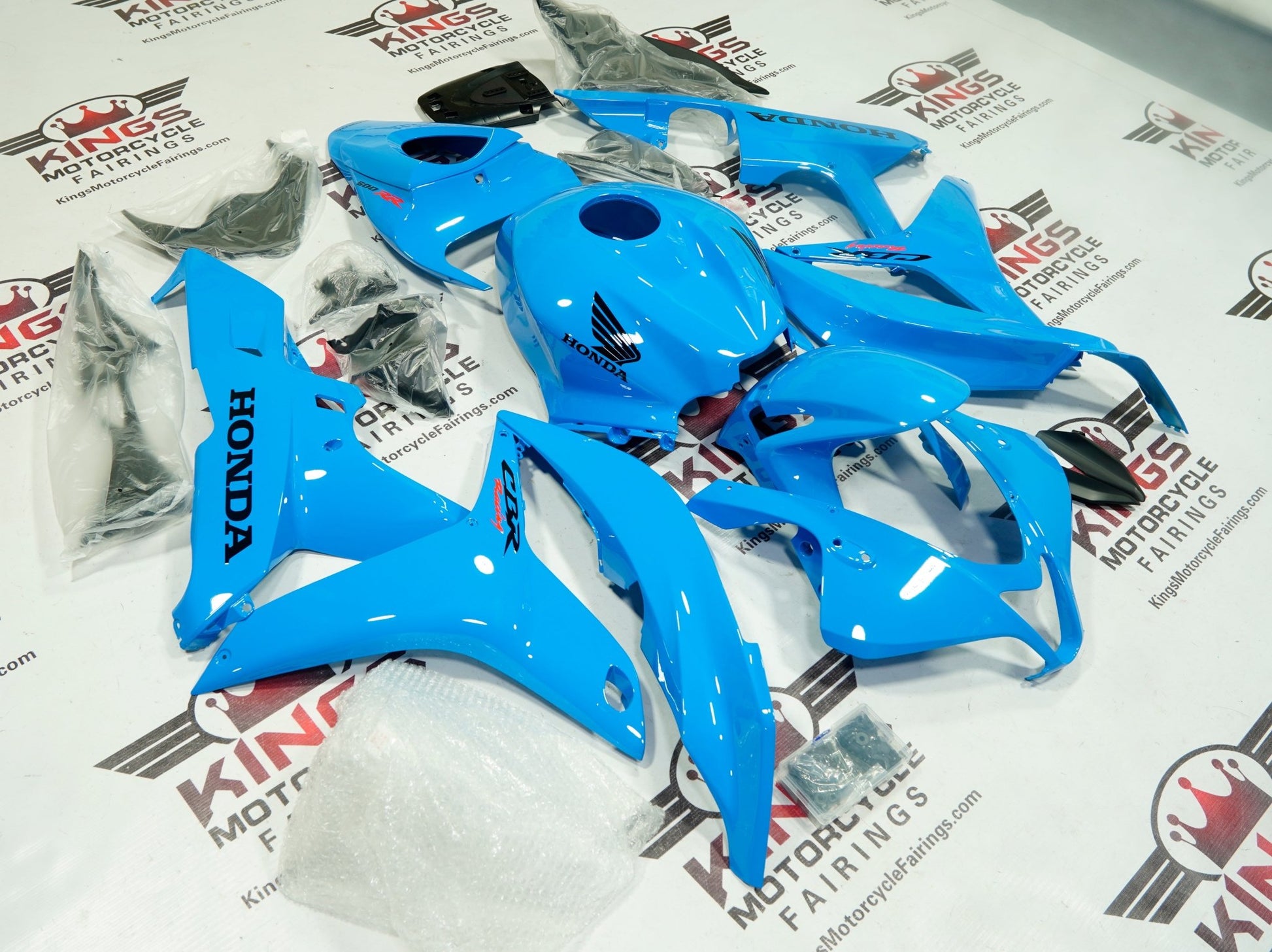 Honda CBR600RR Fairings (2007-2008) Blue Sky at KingsMotorcycleFairings.com
