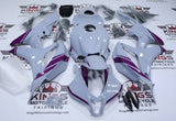 Honda CBR600RR Fairings (2007-2008) Gray, Purple from KingsMotorcycleFairings.com