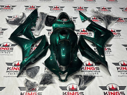 Honda CBR600RR Fairings (2007-2008) Green Metallic Pearl Flake at KingsMotorcycleFairings.com