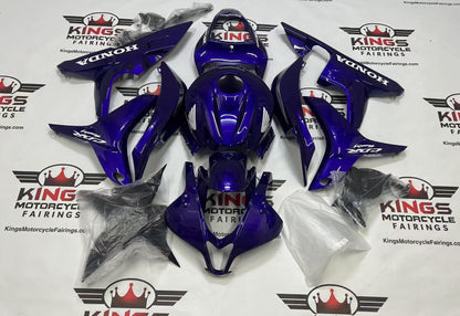 Honda CBR600RR Fairings (2007-2008) Purple, White Wings at KingsMotorcycleFairings.com