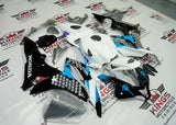 Honda CBR 600RR Fairings (2007-2008) White, Black, Blue Limited Edition at KingsMotorcycleFairings.com