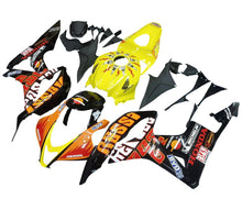 Honda CBR600RR Fairings (2007-2008) Yellow, Black Rossi at KingsMotorcycleFairings.com