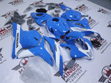 Honda CBR600RR Fairings (2009-2012) Blue, White Stripe, Black at KingsMotorcycleFairings.com