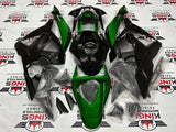 Honda CBR600RR Fairing kit (2009-2012) Green, Black, Matte Black at KingsMotorcycleFairings.com