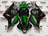 Honda CBR600RR Fairings (2009-2012) Green, Black, Matte Black at KingsMotorcycleFairings.com