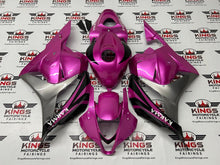 Honda CBR600RR Fairings (2009-2012) Pink, Silver, Black Karma from KingsMotorcycleFairings.com