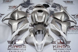 Honda CBR600RR Fairings (2009-2012) Silver, White Stripe at KingsMotorcycleFairings.com
