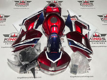 Honda CBR600RR Fairings (2013-2023) Dark Red, Dark Blue, White at KingsMotorcycleFairings.com
