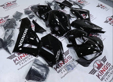 Honda CBR600RR Fairings (2013-2023) Gloss Black, White at KingsMotorcycleFairings.com