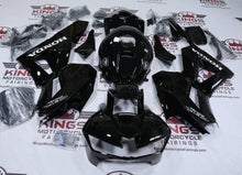 Honda CBR600RR Fairings (2013-2023) Gloss Black, White from KingsMotorcycleFairings.com