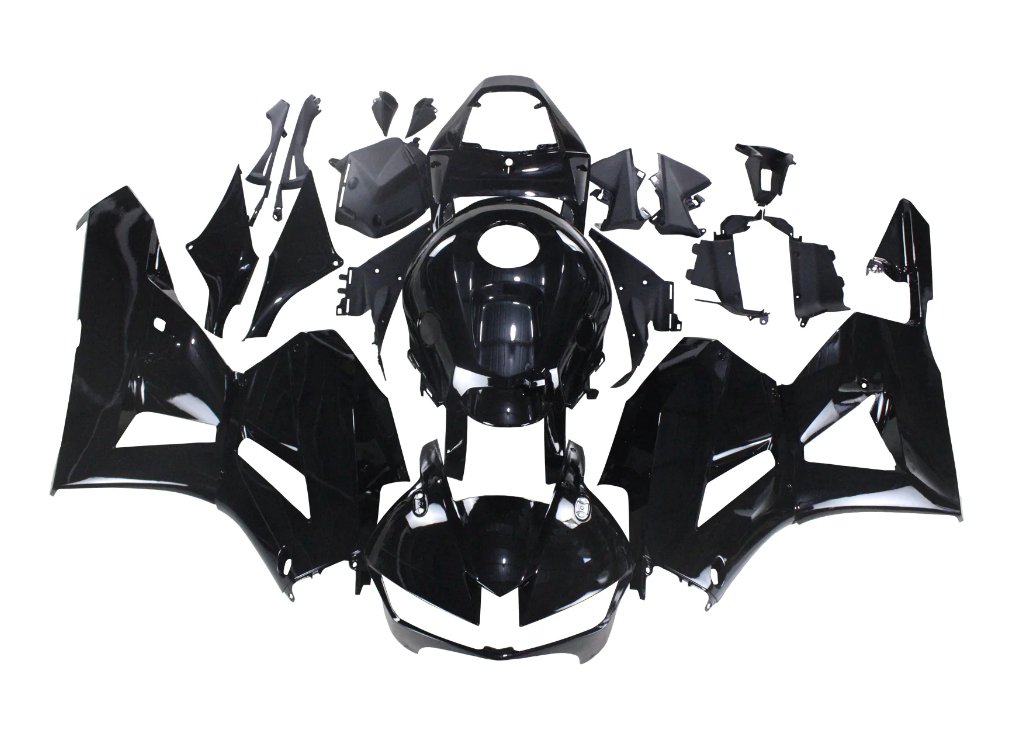 Honda CBR 600RR Fairings (2013-2023) Gloss Black at KingsMotorcycleFairings.com
