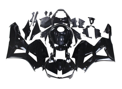 Honda CBR 600RR Fairings (2013-2023) Gloss Black at KingsMotorcycleFairings.com