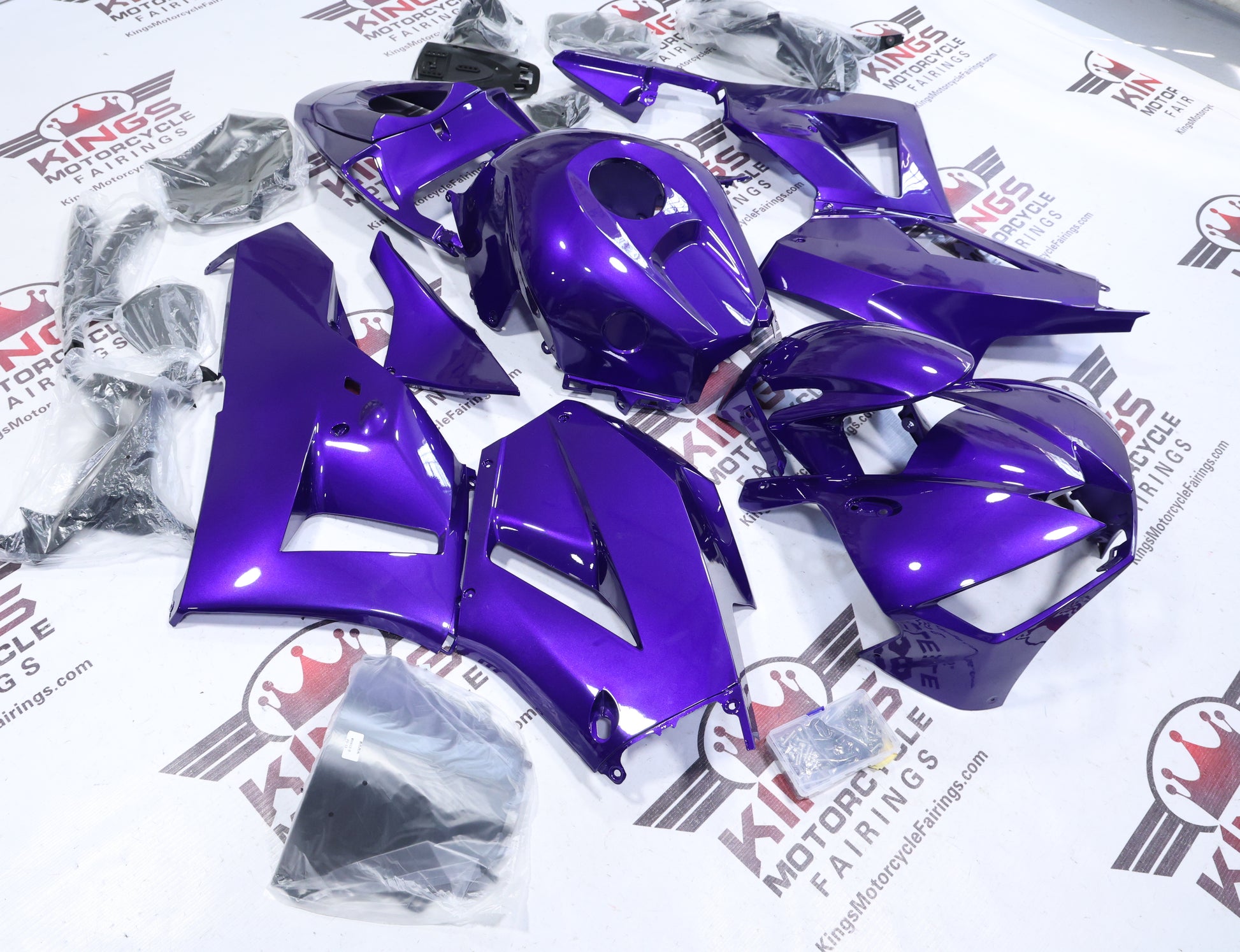 Honda CBR600RR Fairings (2013-2023) Pearl Purple at KingsMotorcycleFairings.com