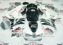 Honda CBR600RR Fairings (2013-2023) White, Black Wings, Red at KingsMotorcycleFairings.com