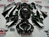 Honda CBR600RR Fairings (2024-2025) Dark Gray, Green, Black, White Bull at KingsMotorcycleFairings.com