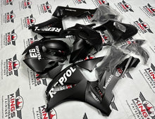 Honda CBR600RR Fairings (2024-2025) Flat Black, White Repsol from KingsMotorcycleFairings.com