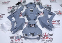 Honda CBR600RR Fairings (2024-2025) Gloss Gray, Black at KingsMotorcycleFairings.com