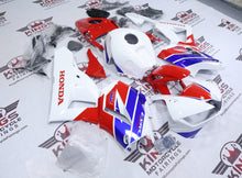 Honda CBR600RR Fairings (2024-2025) HRC White, Red, Blue at KingsMotorcycleFairings.com
