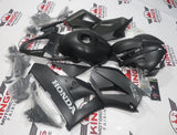 Honda CBR600RR Fairings (2024-2025) Matte Black, Silver at KingsMotorcycleFairings.com