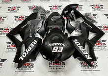 Honda CBR600RR Fairings (2024-2025) Matte Black, White Repsol at KingsMotorcycleFairings.com