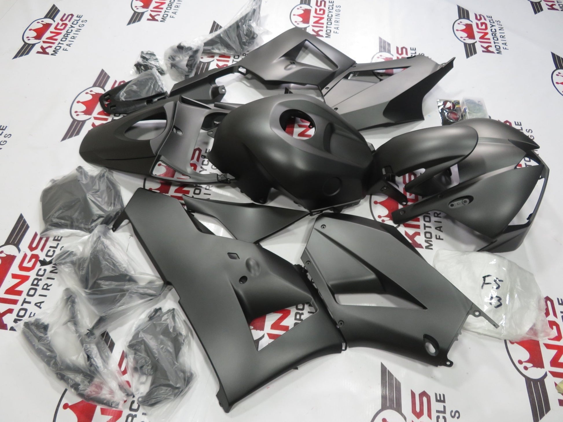 Honda CBR600RR Fairings (2024-2025) Matte Gunmetal Gray from KingsMotorcycleFairings.com