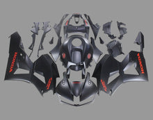 Honda CBR600RR Fairings (2024-2025) Matte Satin Black, Red at KingsMotorcycleFairings.com