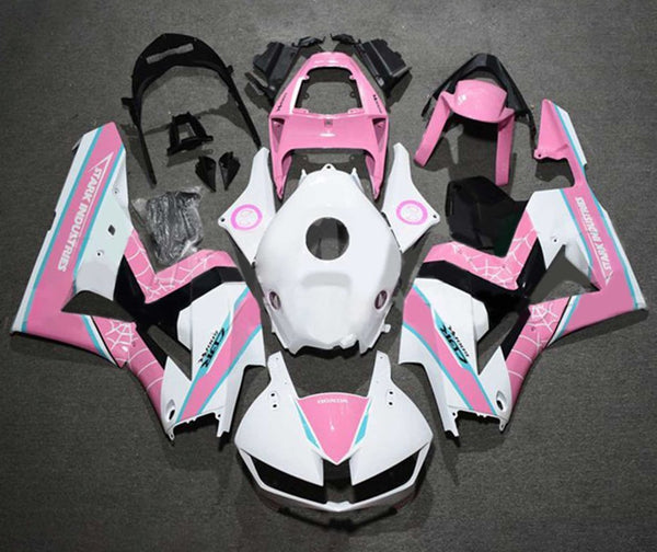 Honda CBR600RR Fairings (2024-2025) Pink, White, Blue at KingsMotorcycleFairings.com