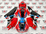 Honda CBR600RR Fairings (2024-2025) Red, Black, Blue Creature at KingsMotorcycleFairings.com