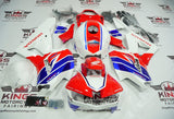 Honda CBR600RR Fairings (2024-2025) Red, White, Blue TT Legends HRC at KingsMotorcycleFairings.com