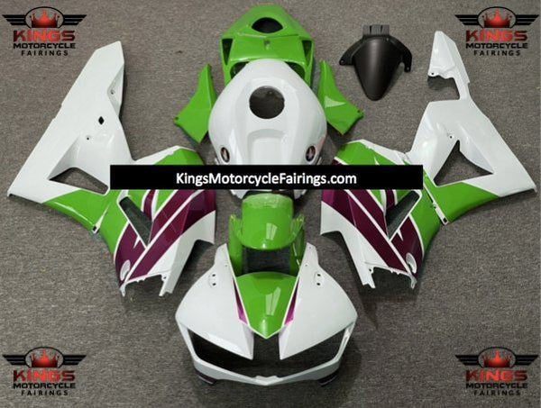 Honda CBR600RR Fairings (2024-2025) White, Green, Magenta Purple at KingsMotorcycleFairings.com
