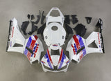 Honda CBR600RR Fairings (2024-2025) White, Red, Blue HRC at KingsMotorcycleFairings.com
