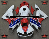 Honda CBR600RR Fairings (2024-2025) White, Red, Blue at KingsMotorcycleFairings.com