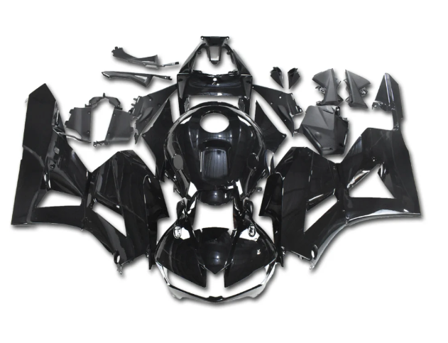 Honda CBR600RR Fairings (2026) All Gloss Black at KingsMotorcycleFairings.com
