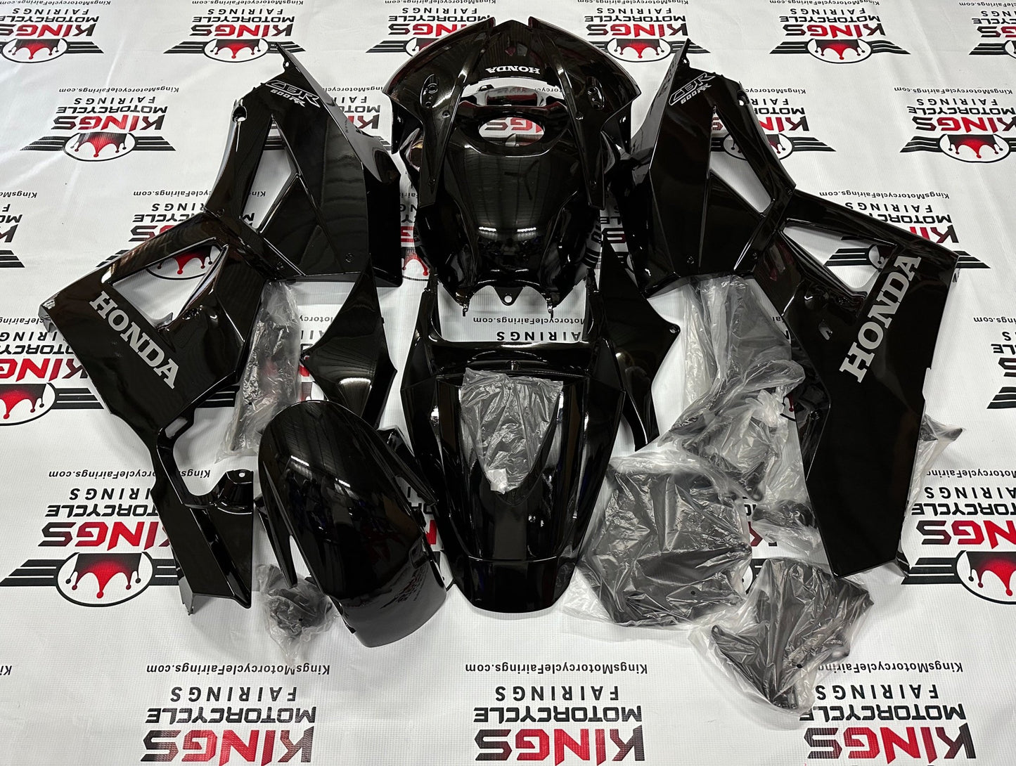 Honda CBR600RR Fairings (2026) Black, Gray from KingsMotorcycleFairings.com