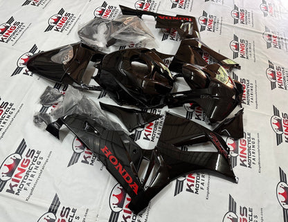 Honda CBR600RR Fairings (2026) Black, Red from KingsMotorcycleFairings.com