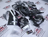 Honda CBR600RR Fairings (2026) Faux Carbon Fiber, White, Purple, Bull from KingsMotorcycleFairings.com