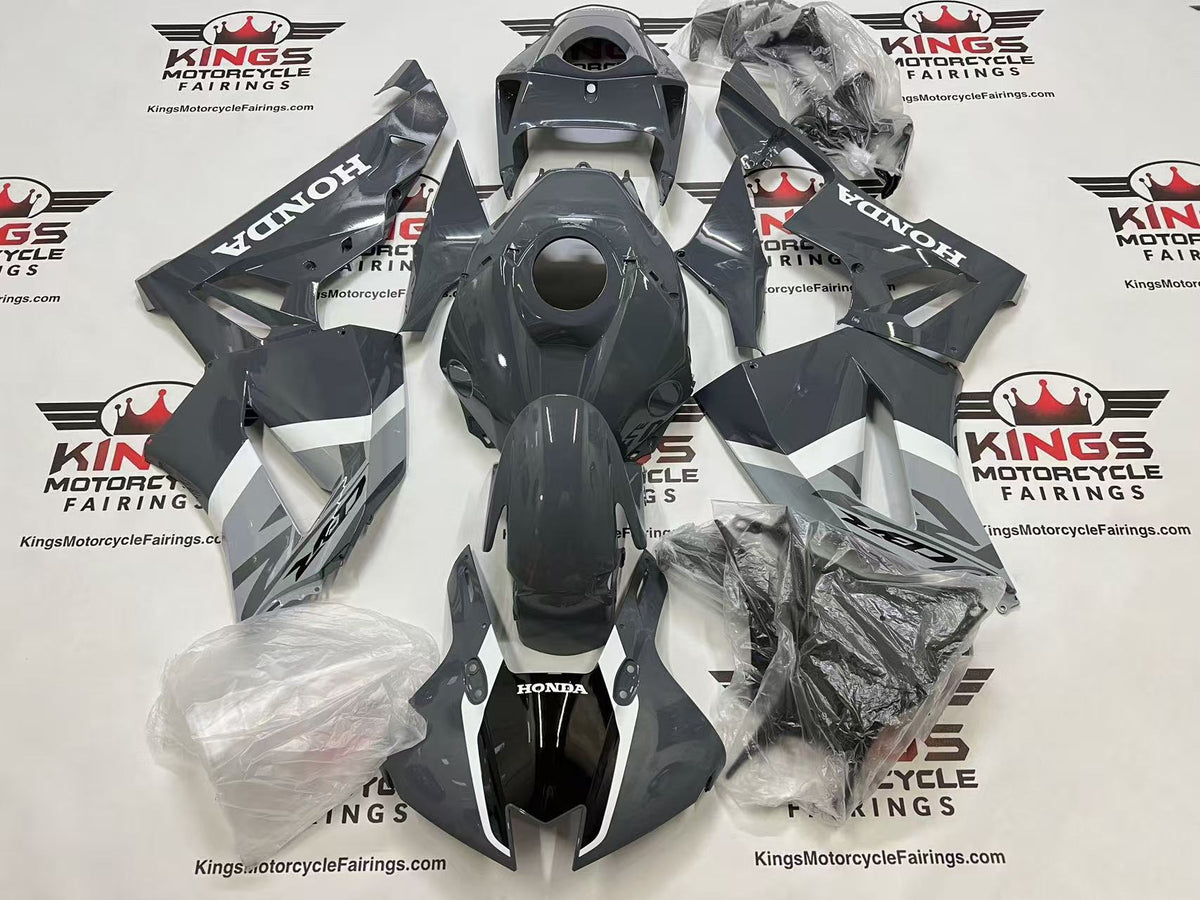 Honda CBR600RR Fairings (2026) Gray, White, Black, Red at KingsMotorcycleFairings.com