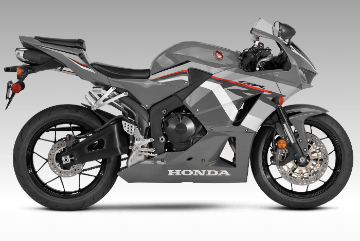 Honda CBR600RR Fairings (2026) Gray, White, Red at KingsMotorcycleFairings.com