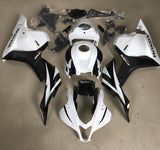 Honda CBR600RR Fairings (2026) White, Black at KingsMotorcycleFairings.com