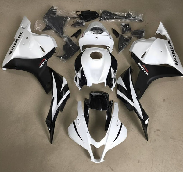 Honda CBR600RR Fairings (2026) White, Black at KingsMotorcycleFairings.com