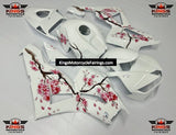 Honda CBR600RR Fairings (2026) White, Pink Blossom at KingsMotorcycleFairings.com