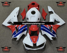 Honda CBR600RR Fairings (2026) White, Red, Blue at KingsMotorcycleFairings.com
