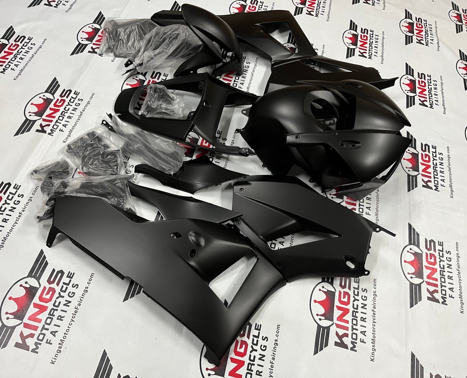 Honda CBR 600RR Motorcycle Fairings (2024-2025) Matte Black at KingsMotorcycleFairings.com