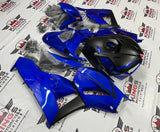 Honda CBR600RR (2013-2023) Blue & Matte Black Fairings at KingsMotorcycleFairings.com